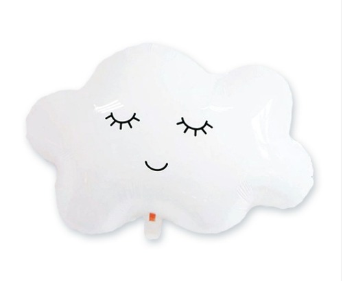스마일구름 슈퍼쉐입 은박풍선 귀여운 구름 풍선
